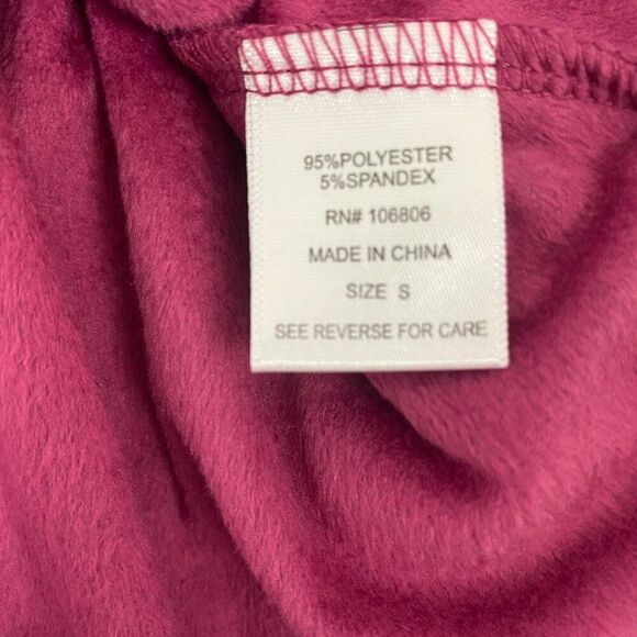 Emily Daniels Woman Snowflake Long Sleeved T Shirt Purple Small Sweatshirt new - Picture 11 of 16